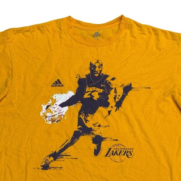 Vintage Adidas Kobe Bryant Short Sleeve T-Shirt Men’s Sz L - Picture 2 of 4